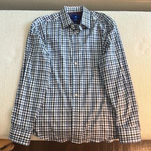 Egara men’s button down, size L, 96% cotton 4% spandex